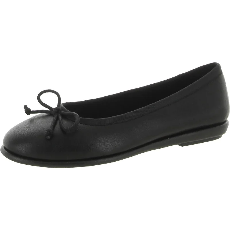 Aerosoles Womens Faux Leather Slip On Ballet Flats