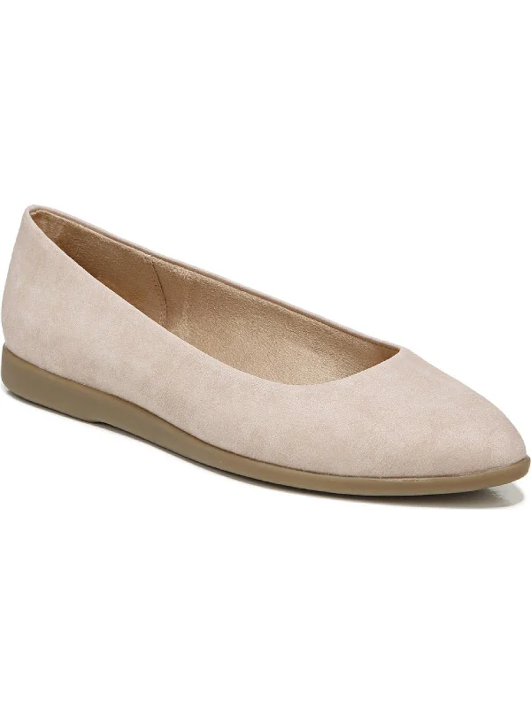 blush casual suede