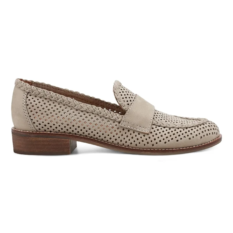 Evvie Casual Slip-On Perforated Loafers