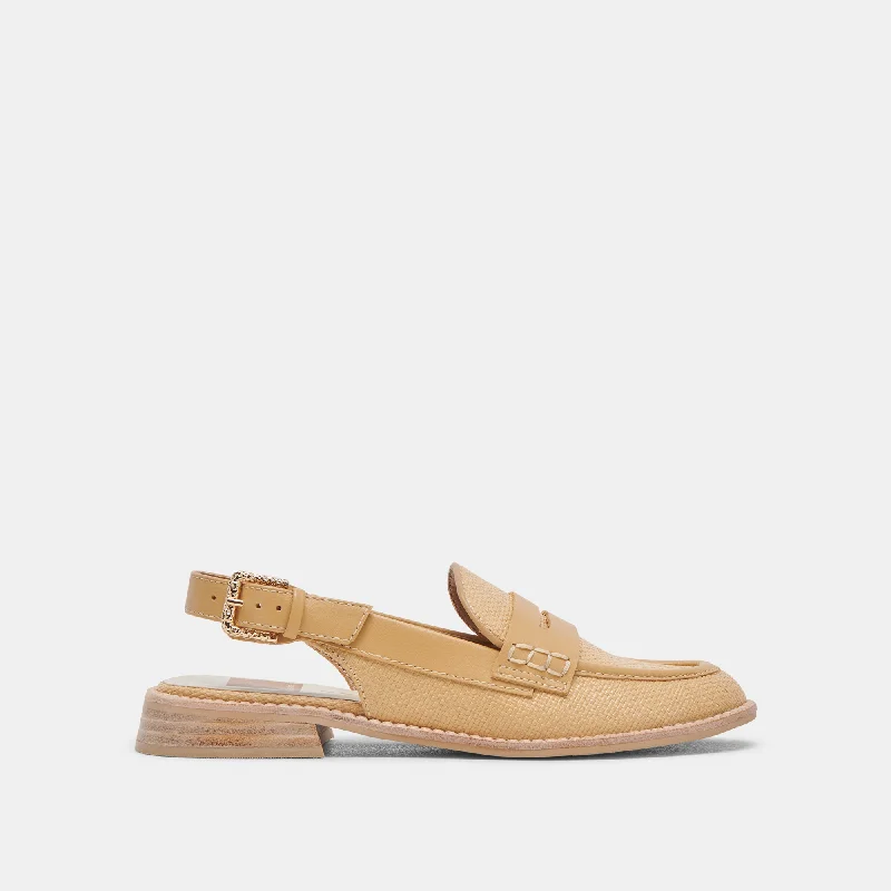 HARDI LOAFERS LT NATURAL RAFFIA