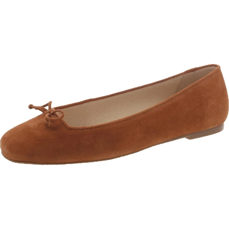 Jack Rogers Womens Kenlyn Ballet Suede Flat Ballet Flats