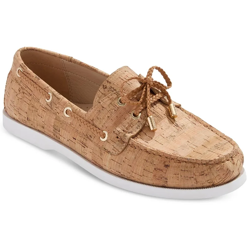 Jack Rogers Womens OCEAN  Cork Lace-Up Boat Shoes