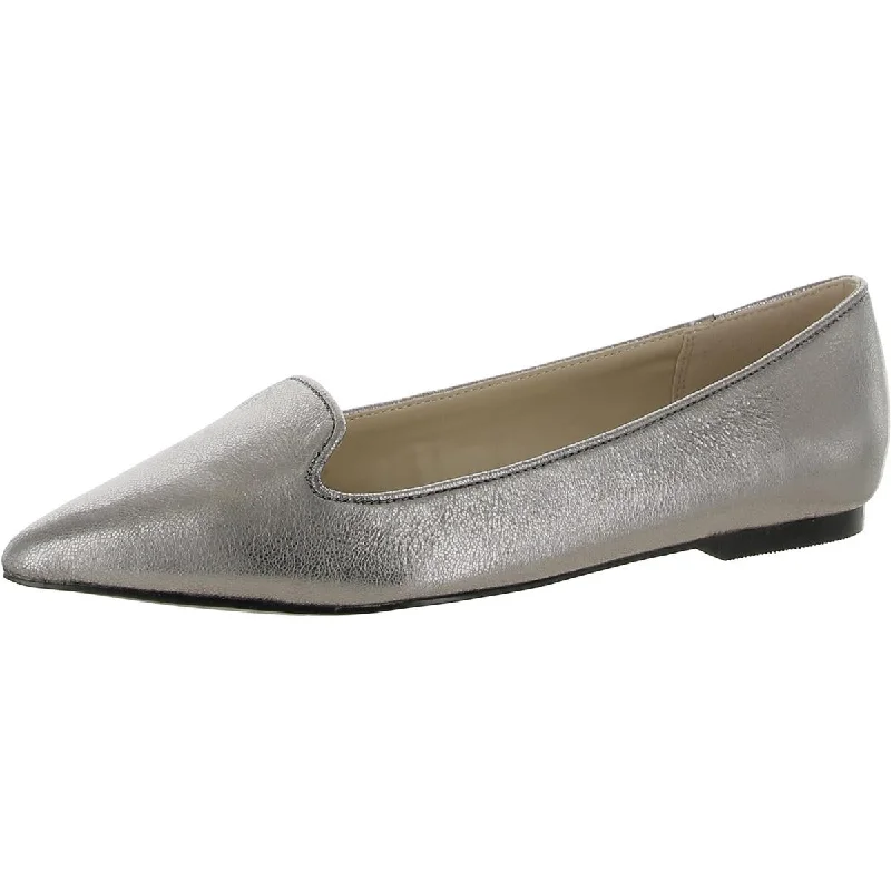 Jones New York Womens Fairly Leather Pointed Toe Loafers