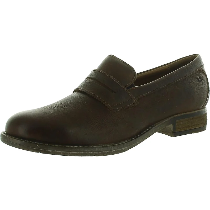 Josef Seibel Womens Leather Slip-On Loafers