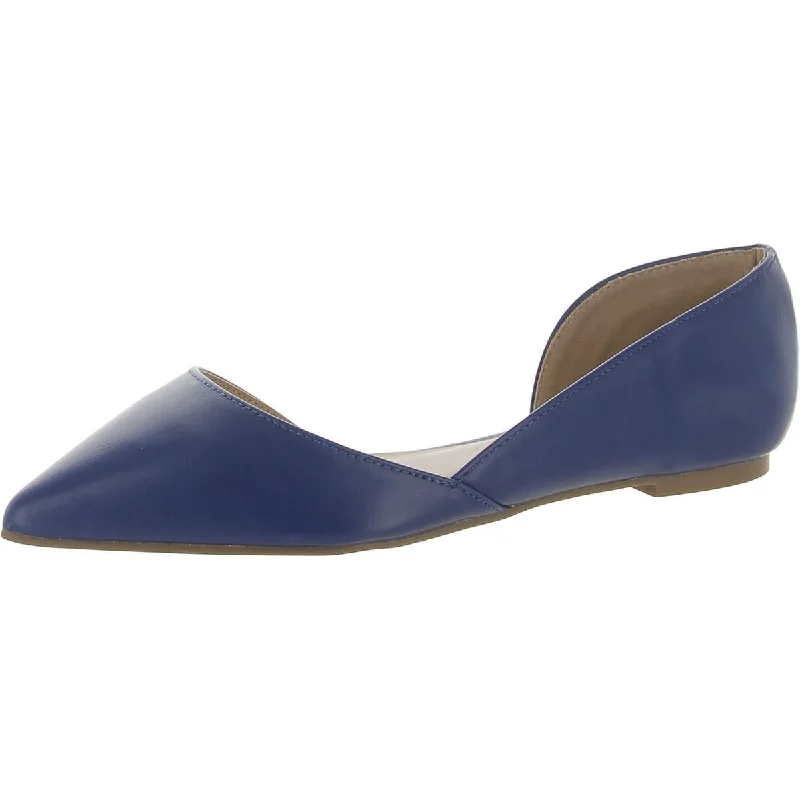 Journee Collection Womens bhfo Faux Leather Slip On Flat Shoes