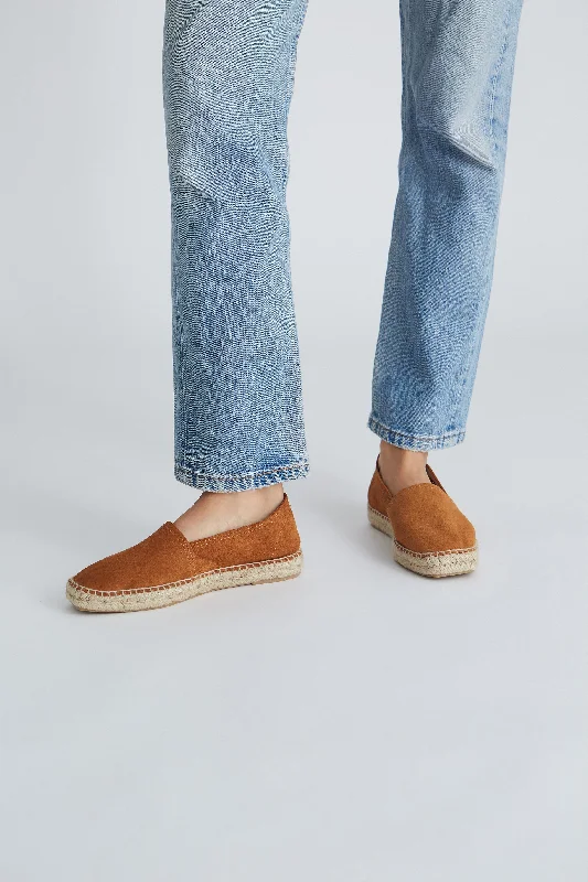 Loafer Espadrilles Cognac