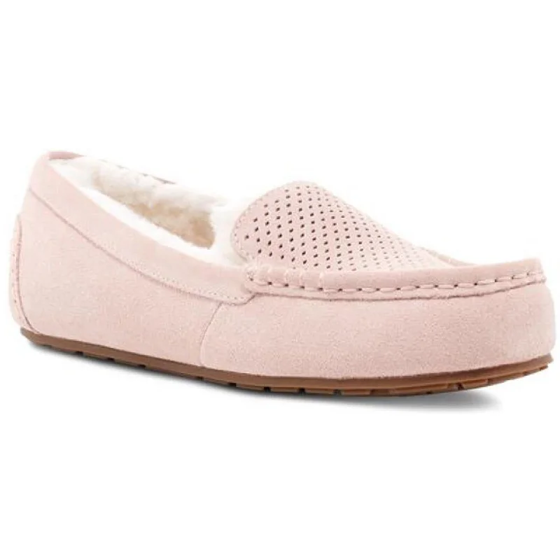 Koolaburra Womens Lezly Suede Slip On Loafers