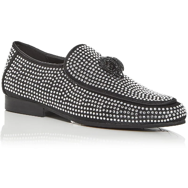 Kurt Geiger London Womens Holly Eagle Leather Slip-On Loafers