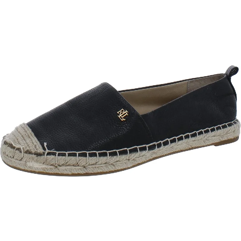 Lauren Ralph Lauren Womens Cameryn Logo Flat Slip-On Sneakers