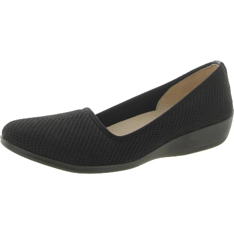 LifeStride Womens Indy Knit Slip-on Loafers