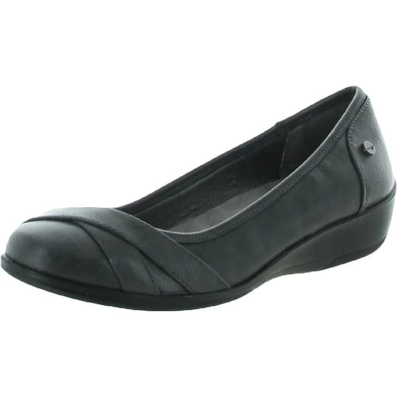 LifeStride Womens Loyal Slip On Casual Flats