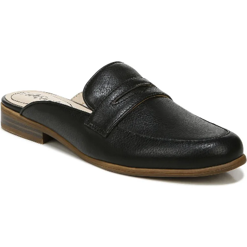 LifeStride Womens Margot Leather Slide Loafers