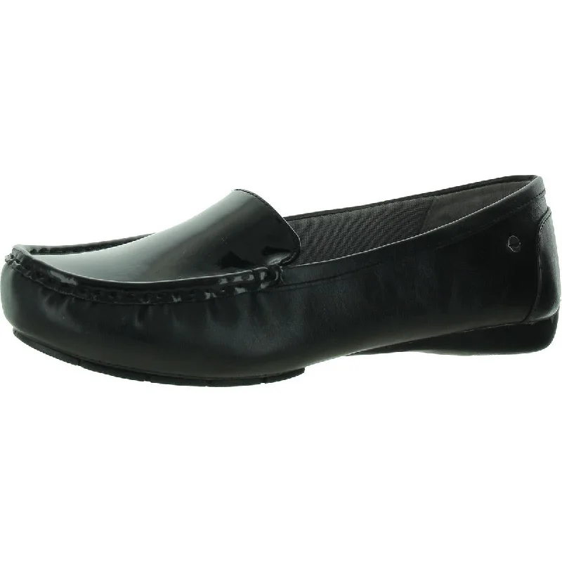 LifeStride Womens Valerie Patent Flat Loafers