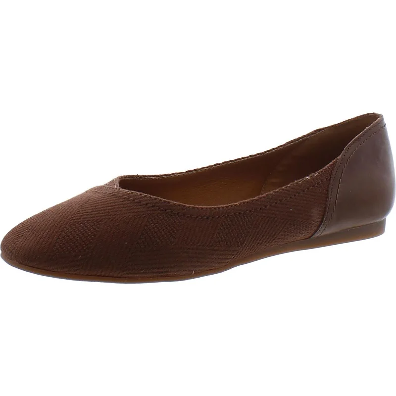 Lucky Brand Womens ABIELLE Leather flats Ballet Flats