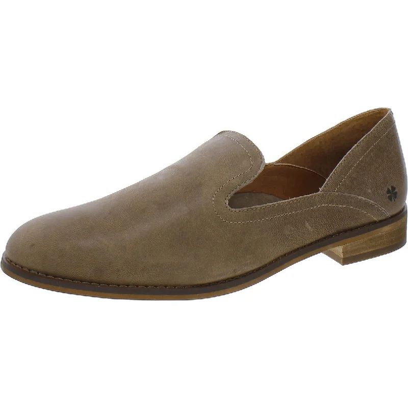 Lucky Brand Womens Ellanzo Leather Slip-On Loafers