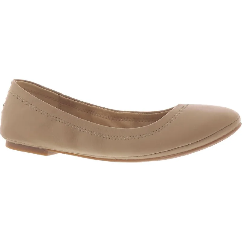 Lucky Brand Womens Emmie Leather Ballet Flats