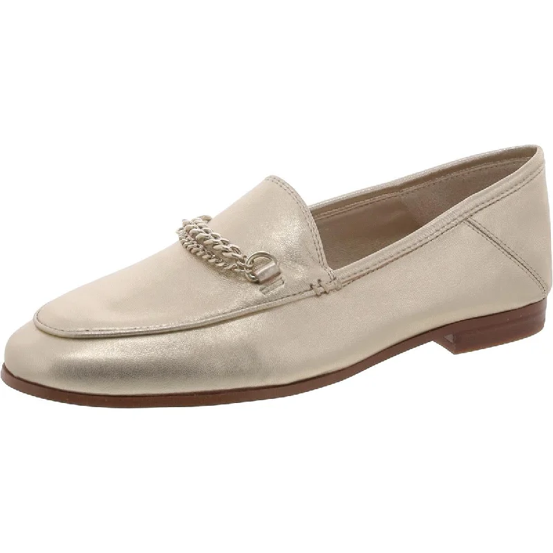 Sam Edelman Womens Lorenzo Leather Almond Te Loafers