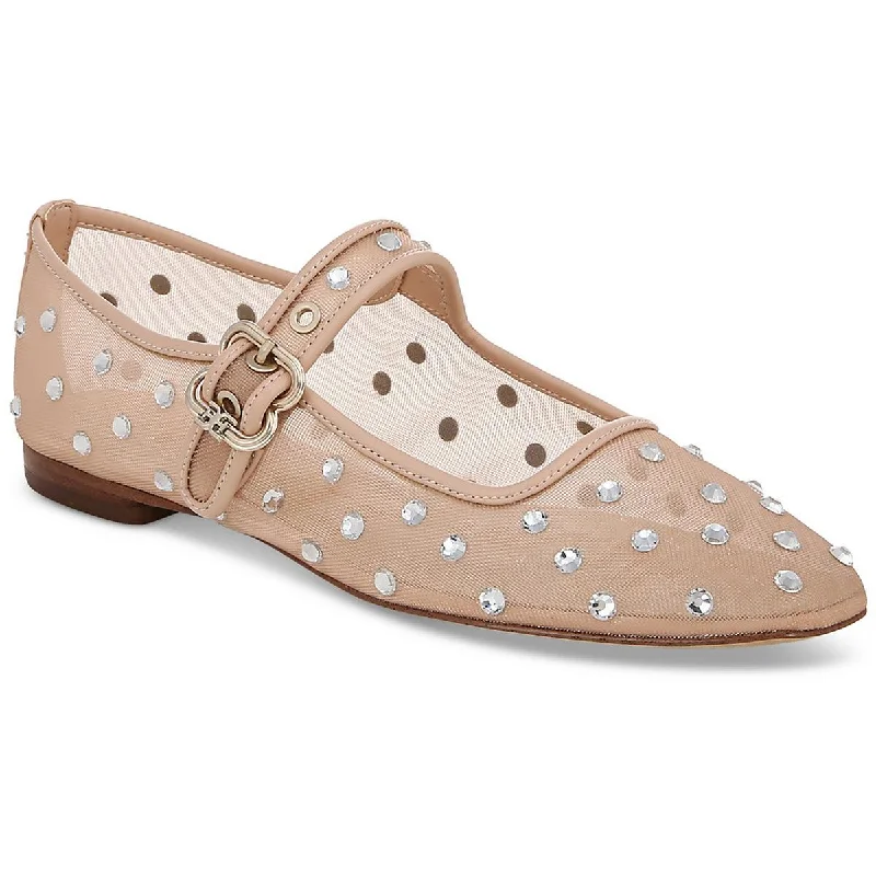 Sam Edelman Womens Rhinestone Flat Mary Janes