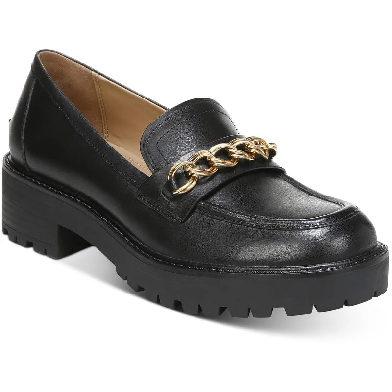 Sam Edelman Womens Taelor Chain Penny Loafers