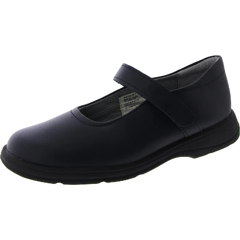 School Issue Womens Prodigy Leather Casual Mary Janes