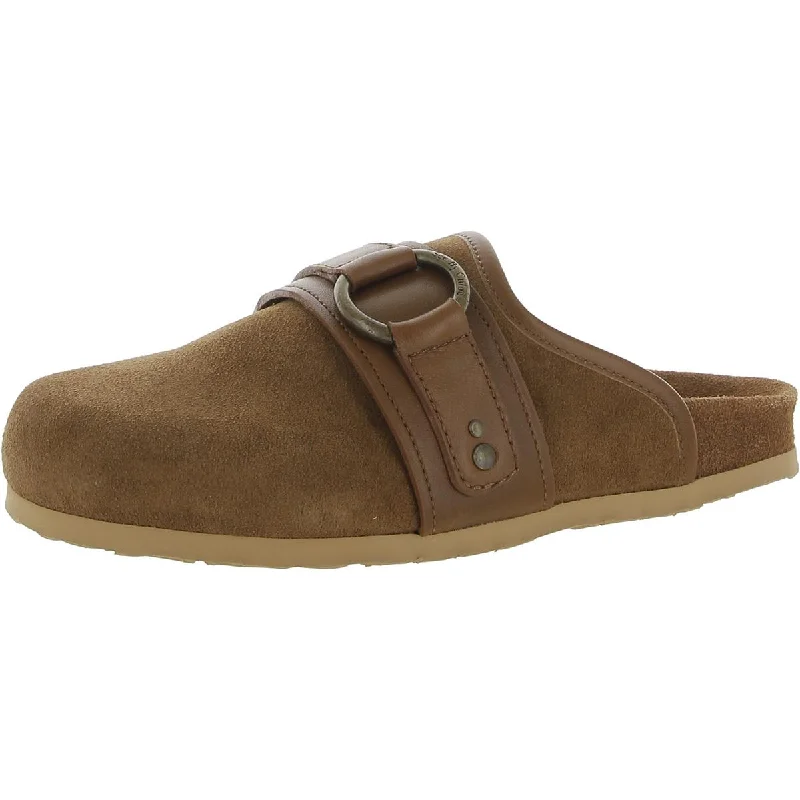 See by Chloe Womens Gema Suede Slip On Mules