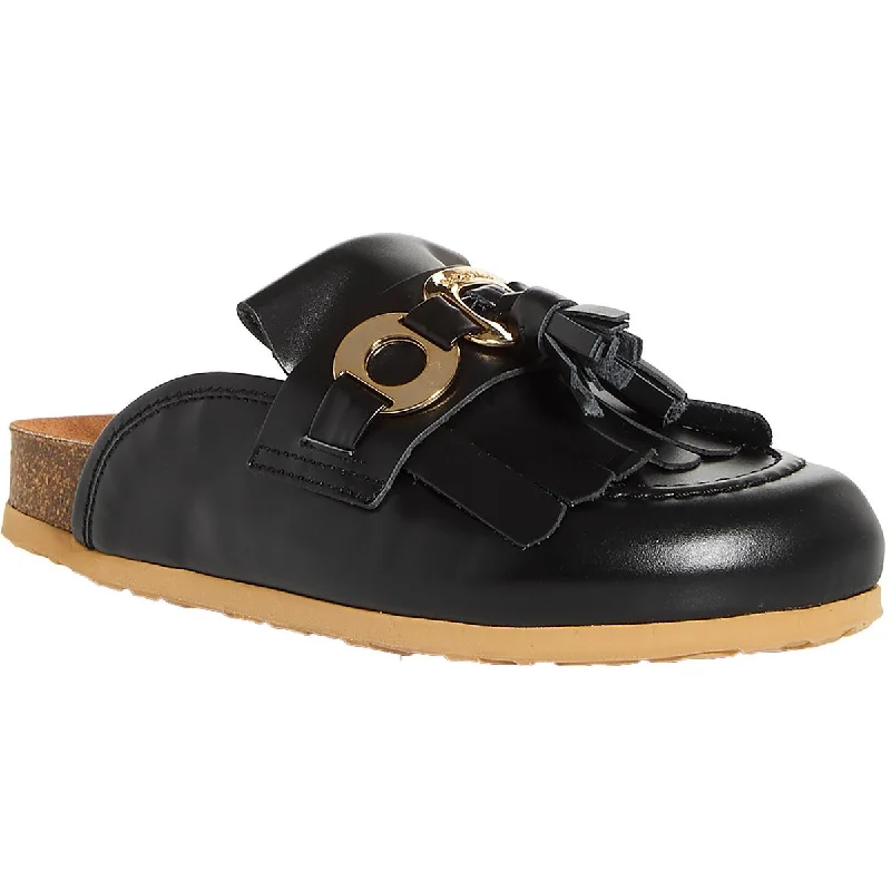 See by Chloe Womens Leather Tassel Loafers