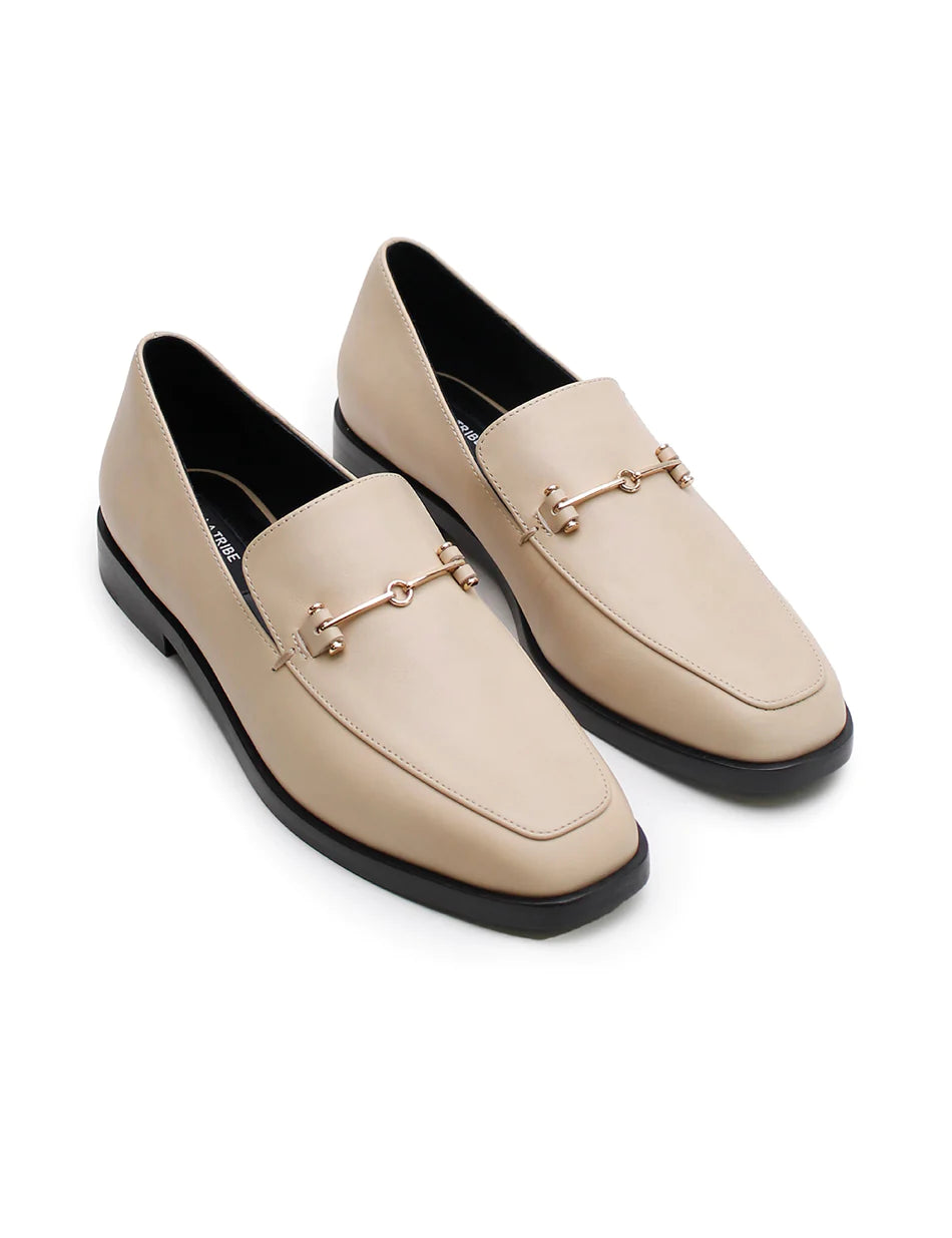 Suit Loafer | Sand & Gold