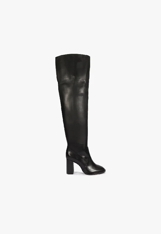 Terrance Over the Knee Block Boot