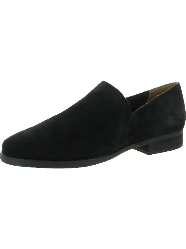 Tulsa Womens Suede Slip On Loafers