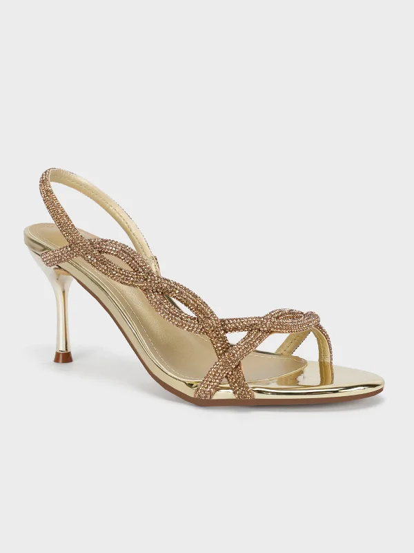 Women's "ADAGIO" Decorated Evening Sandals