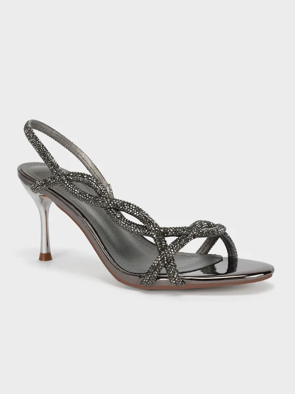 Women's "ADAGIO" Decorated Evening Sandals