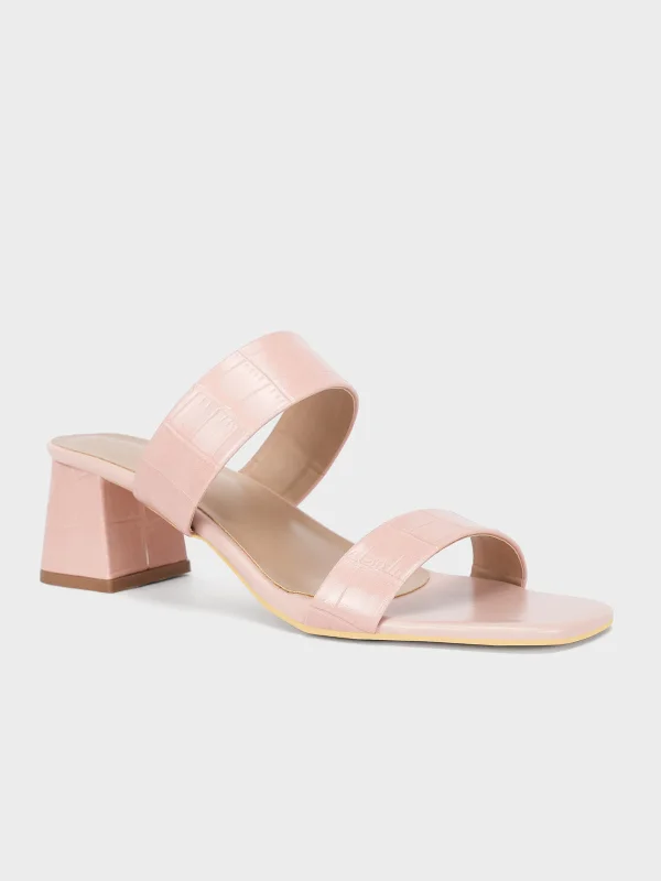 Womens "EVEA" Stylish Block Heel Sandals