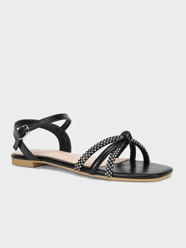 Women's "PACO" Crossover Summer Flat Sandals