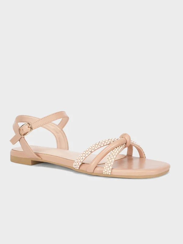 Women's "PACO" Crossover Summer Flat Sandals