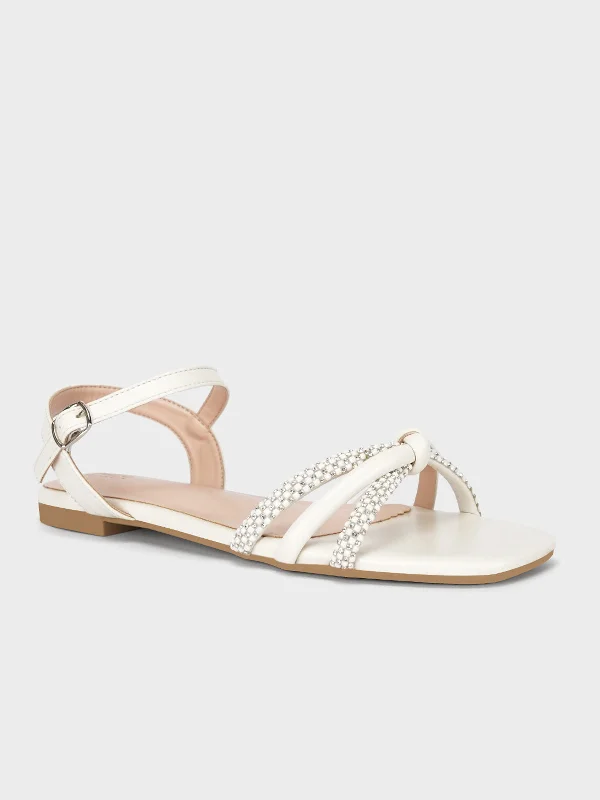 Women's "PACO" Crossover Summer Flat Sandals