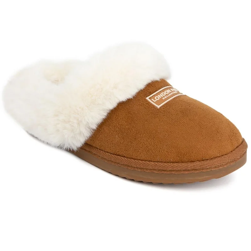 London Fog Womens Joslyn Casual Warm Clogs