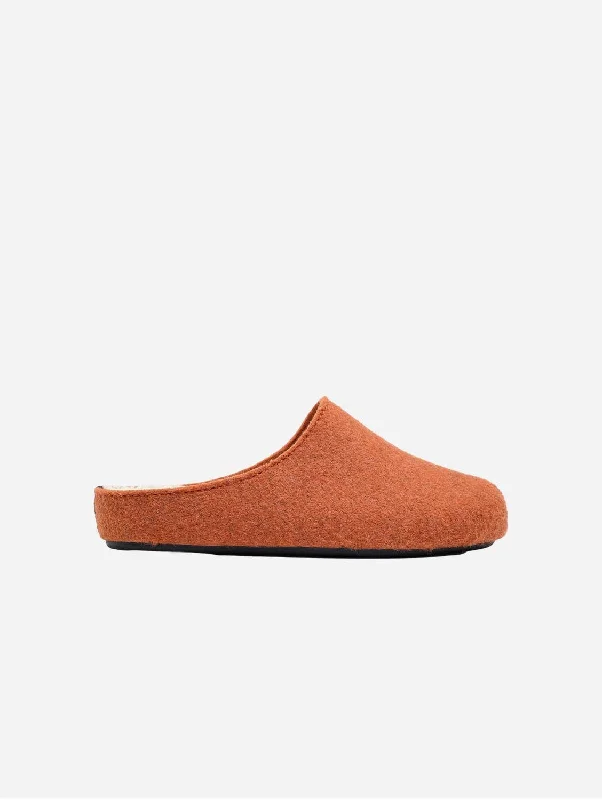 Date Women's Vegan Mule Slippers | Orange