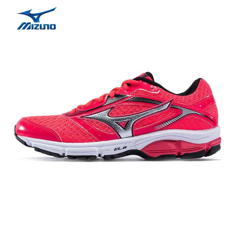 MIZUNO Women's WAVE IMPETUS 4 Jogging Running Shoes Breathable Stable Sports Shoes Sneakers