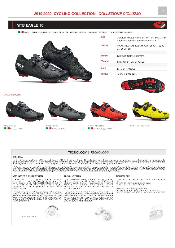 PARTS KIT - SIDI MOUNTAIN | EAGLE 10