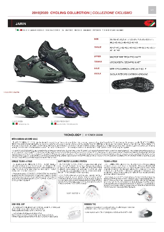 PARTS KIT - SIDI MOUNTAIN | JARIN