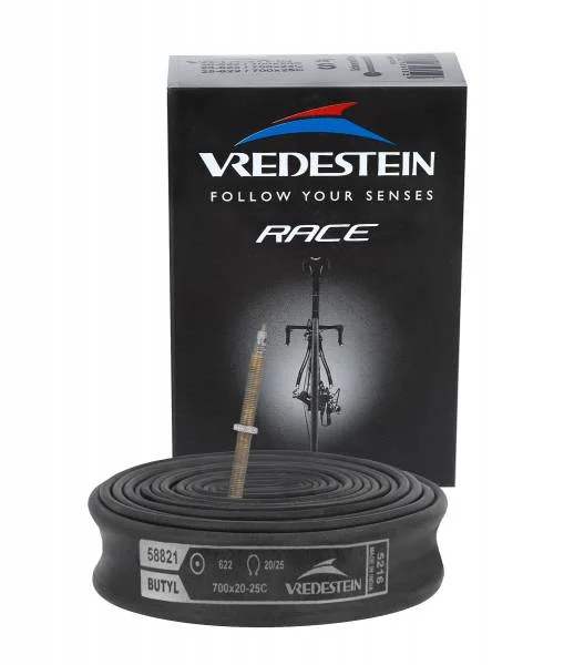 Vredestein | BUTYL 50-80MM PRESTA STEM BLK 700c X 20-25mm