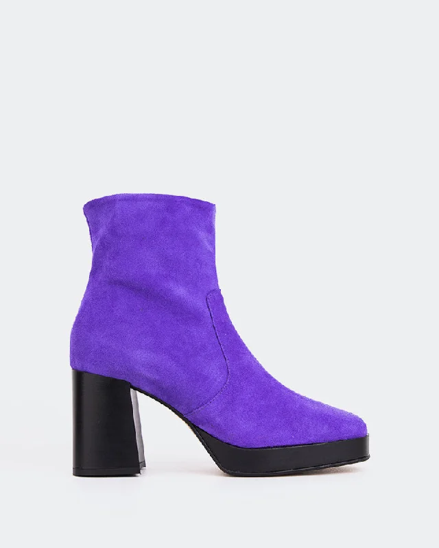 Condotti Purple Suede