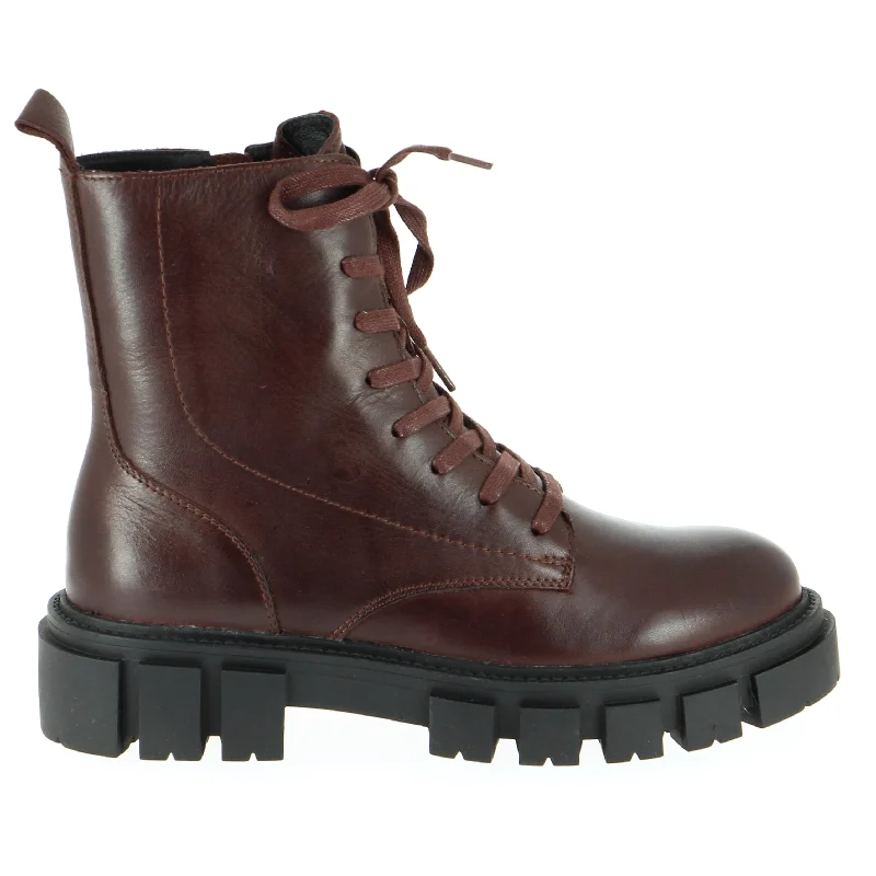 Eos Febe Chestnut Combat Boot