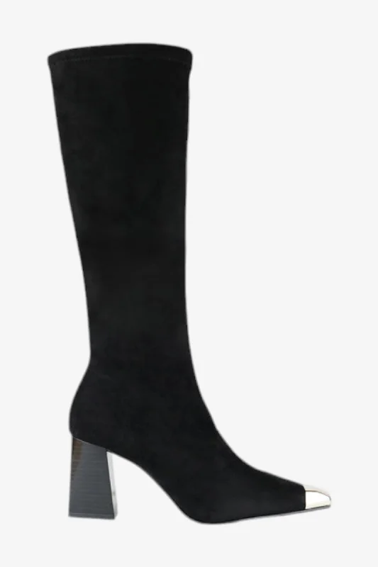 MISS ELASTIC EMIRA KNEE HIGH STRETCH SOCK BOOT