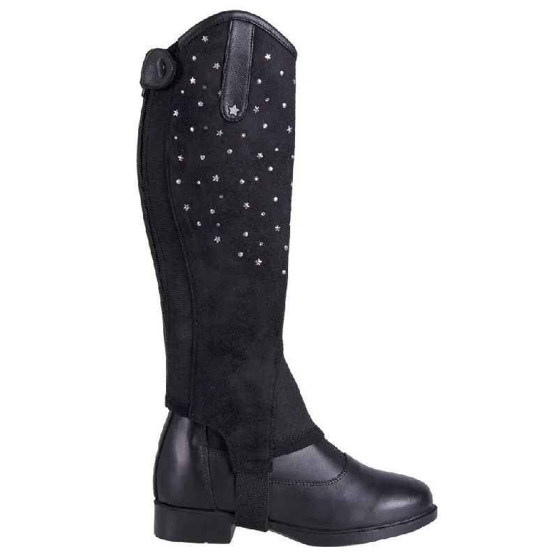 QHP Star Junior Suede Chaps