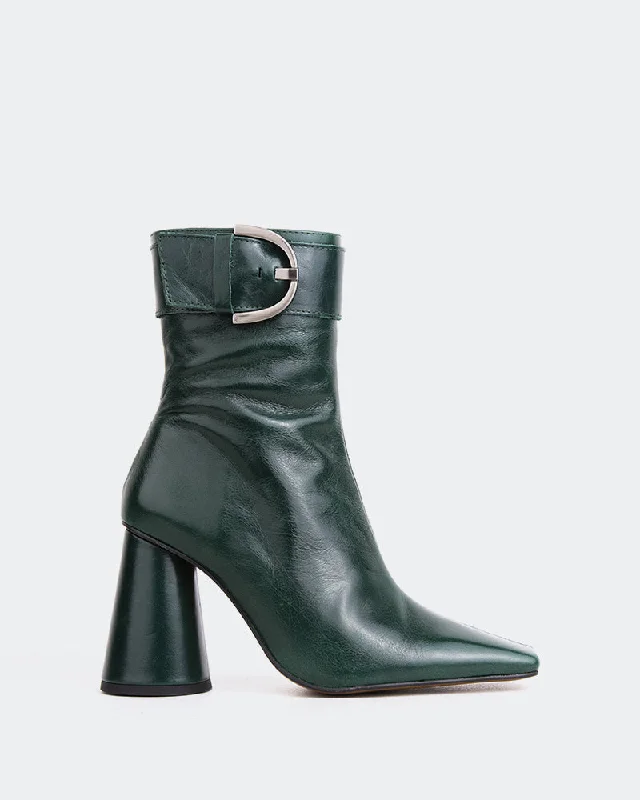 Rustique Green Leather