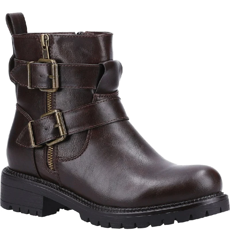 Divaz Sarah Zip Up Boot