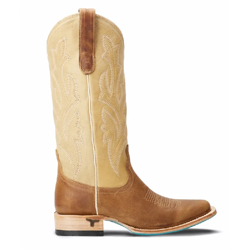 The Classic Embroidered Square Toe Cowboy Boots