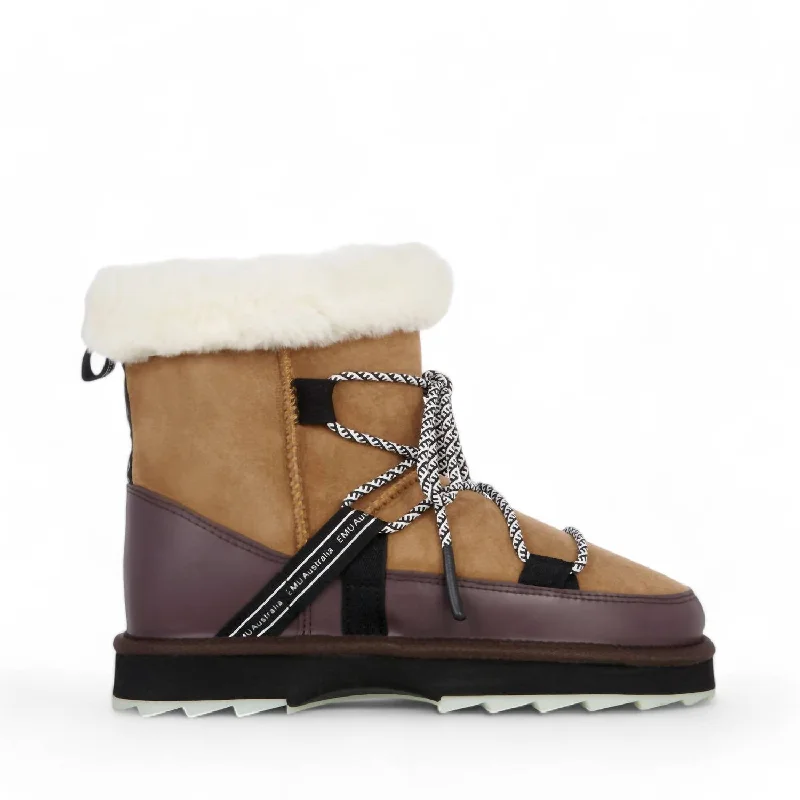 Women's Blurred Boot In Brown