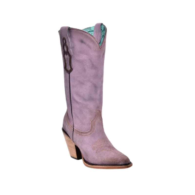 Corral Women's Lilac Embroidery Snip Toe Boots